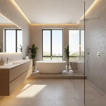 azienka w stylu nowoczesnym: kompleksowy przewodnik po aranacji