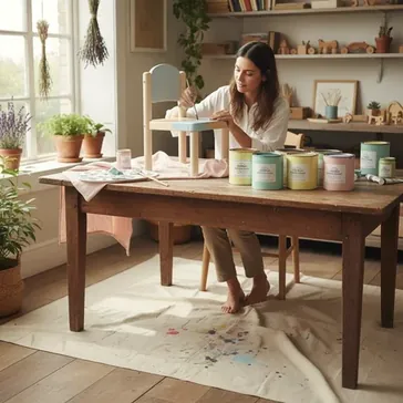 Kompletny przewodnik po farbach do malowania mebli